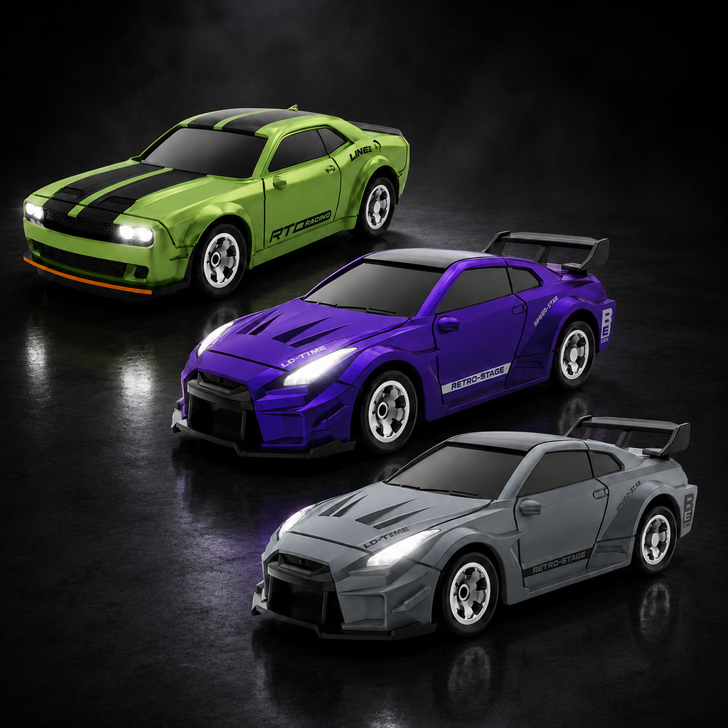 1:64 Mini RC Racing Car