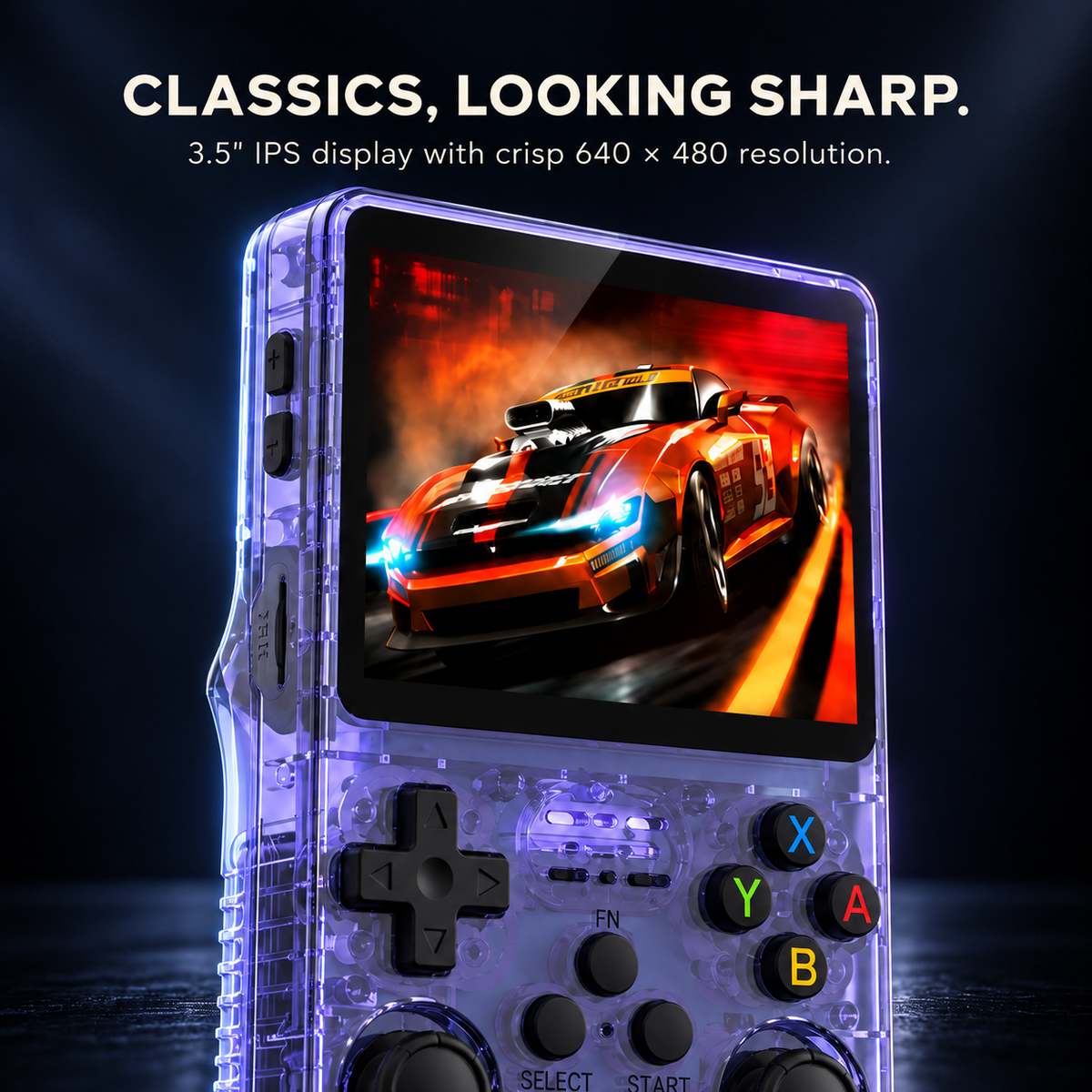 R36S Retro Handheld Game Console – 3.5" IPS