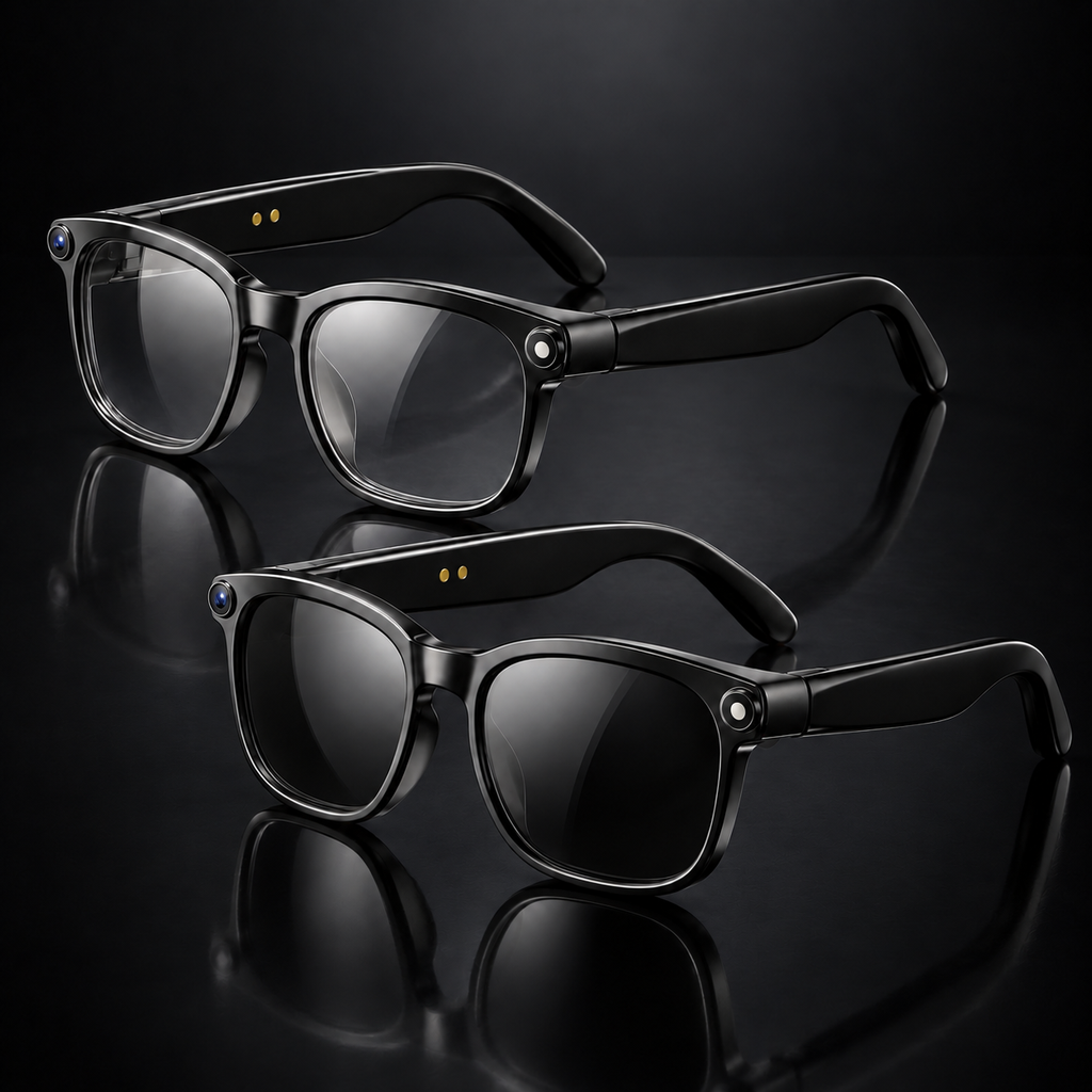 1080P AI Smart Glasses with Camera & Translation
