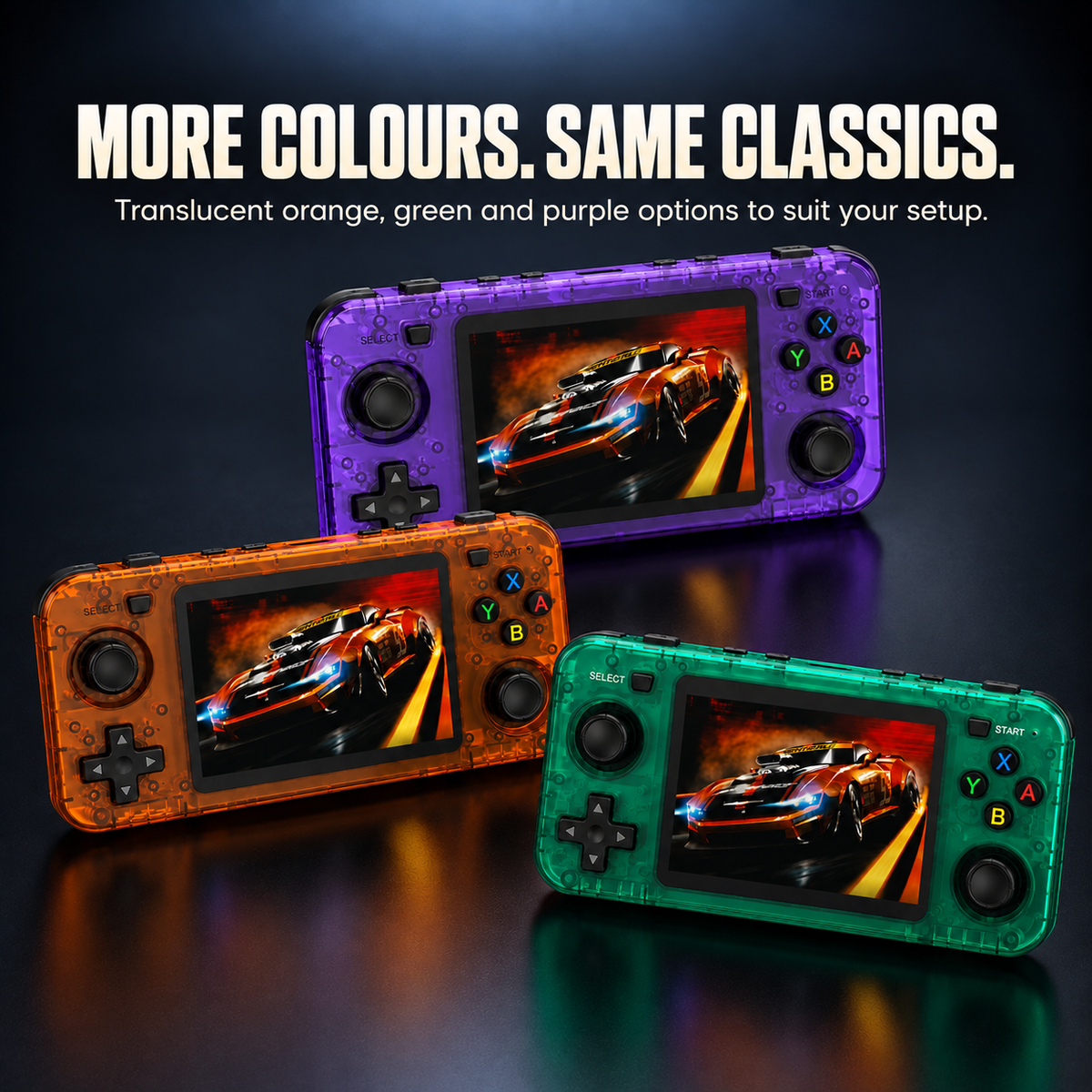 Retro Handheld Game Console 64GB/128GB
