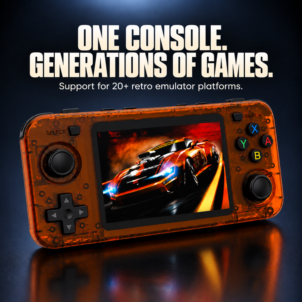 Retro Handheld Game Console 64GB/128GB