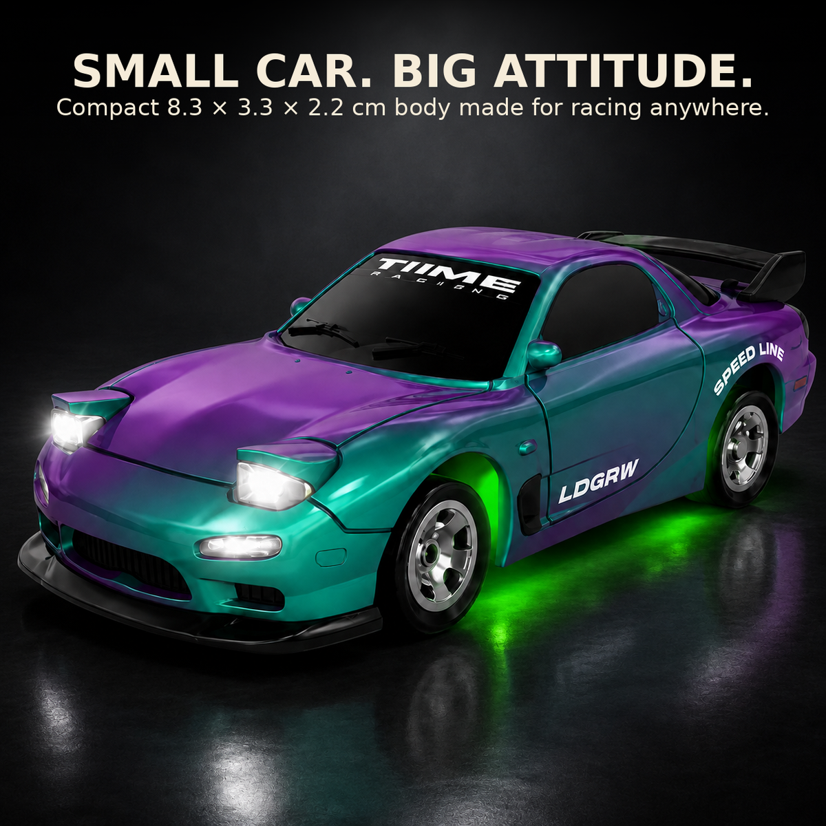 1:64 Mini RC Racing Car
