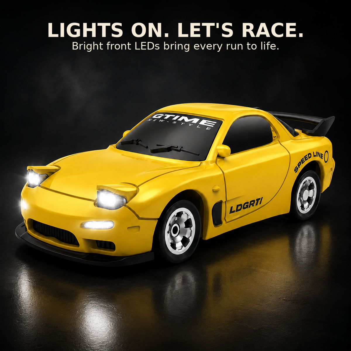 1:64 Mini RC Racing Car