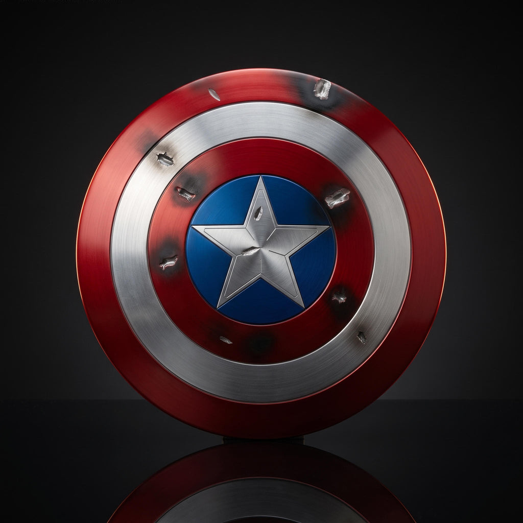 Captain America Full-Size Shield – Clean, Ballistic & Burnt Editions