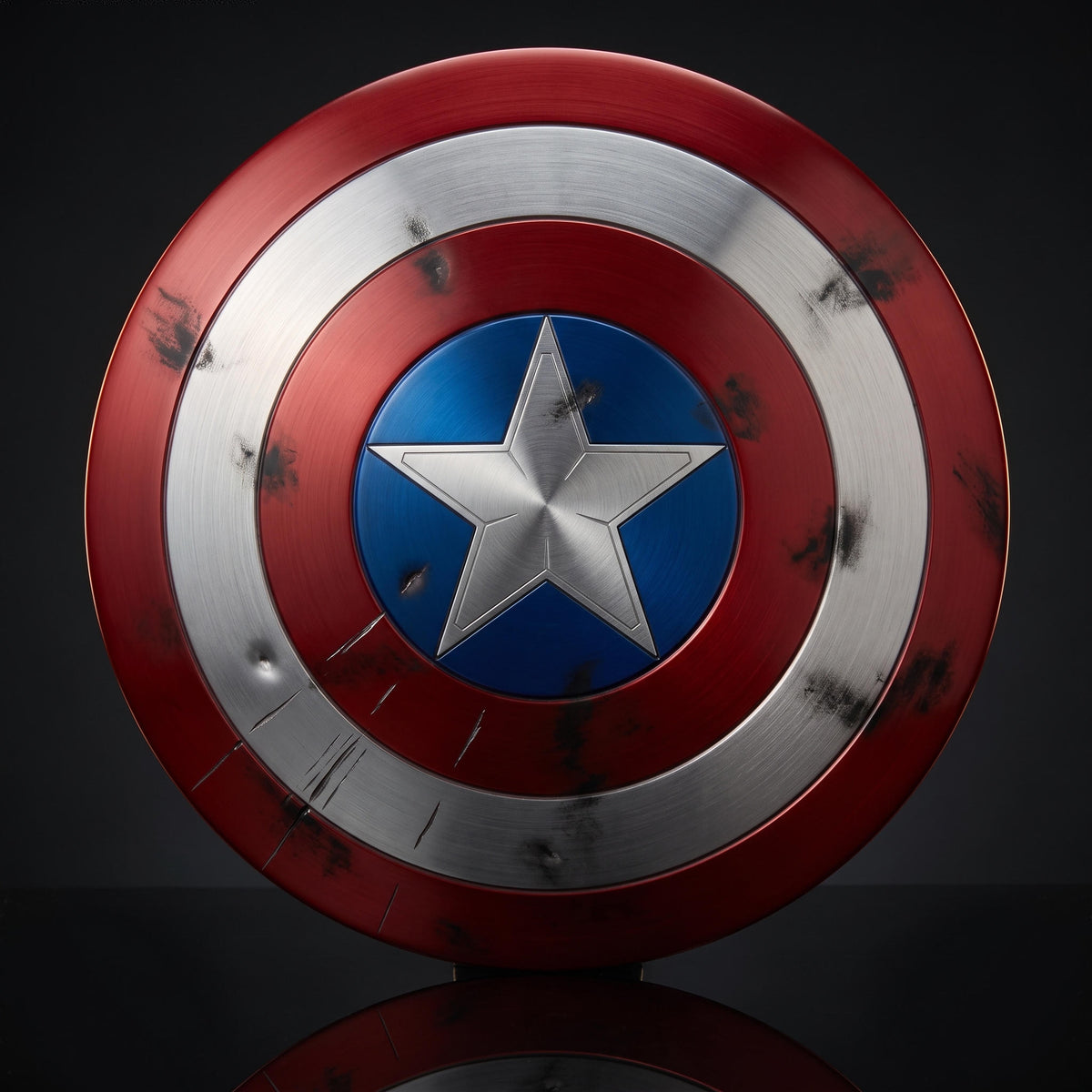 Captain America Full-Size Shield – Clean, Ballistic & Burnt Editions