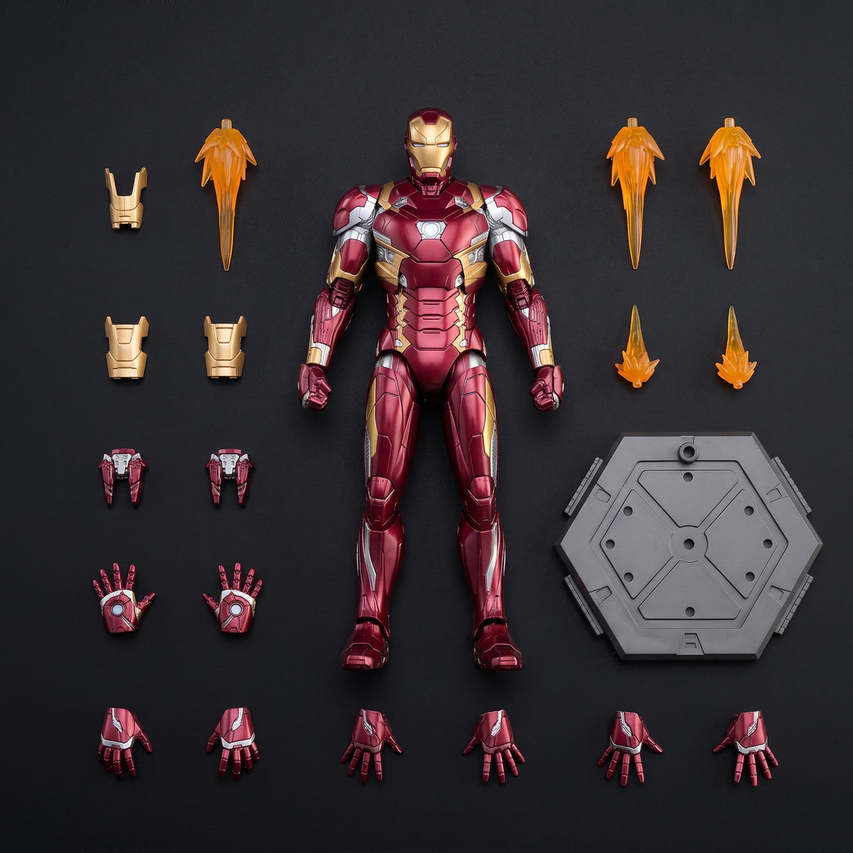 Iron Man Mark XLVI 1/12 Scale Collectible Figure – 15.5CM
